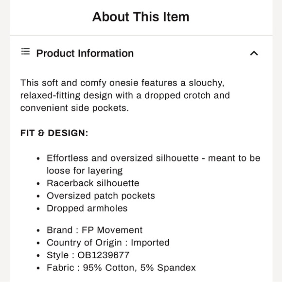 FP Movement Free People Hot Shot Onesie - Picture 6 of 6